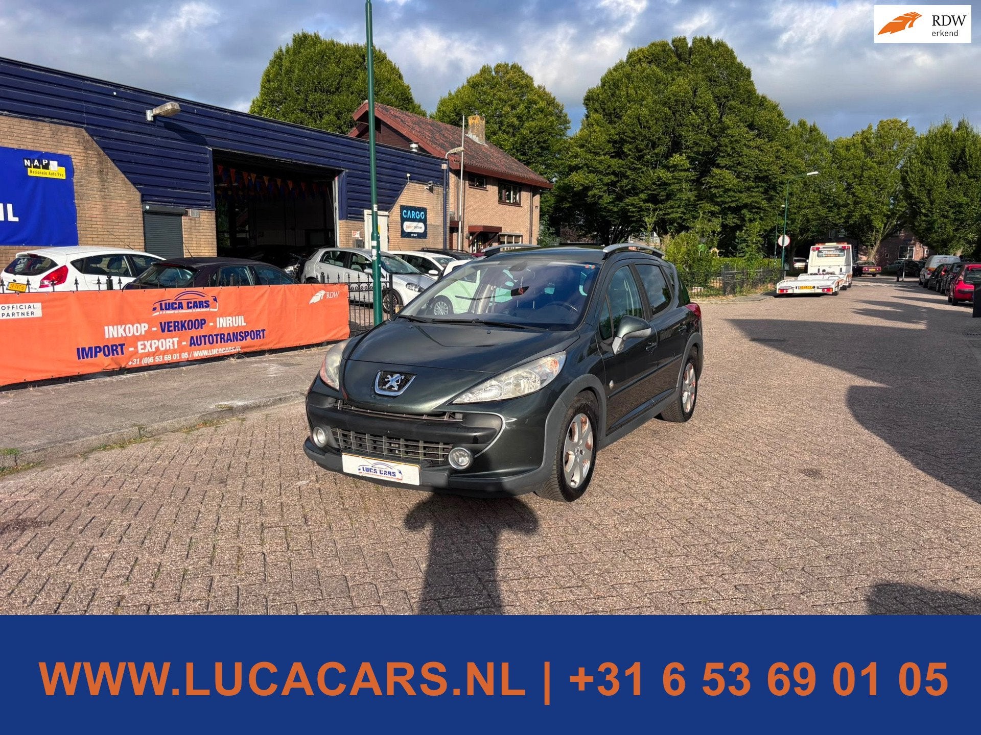 Peugeot 207 SW Outdoor 1.6 VTi XS Airco NIEUWE APK!, Auto's, Peugeot, Gebruikt, 600 kg, Euro 4, 16 km/l