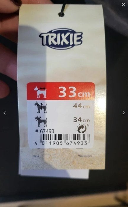Trixie New Grey Nordic Dog Jacket Size 33, Dieren en Toebehoren, Ophalen, Nieuw, Trixie, Hondenjas