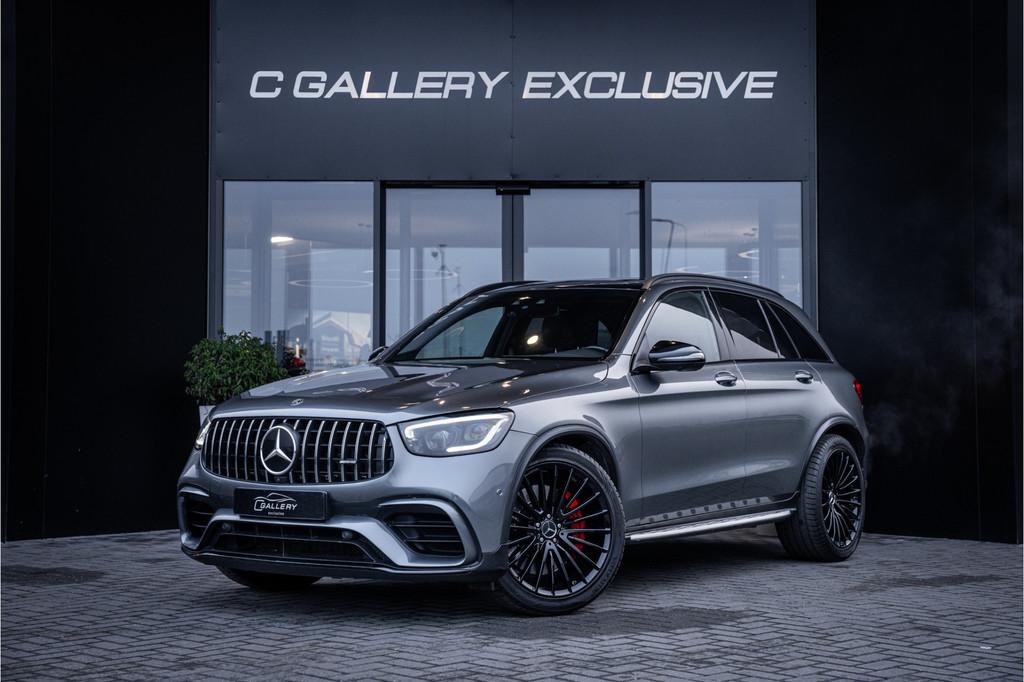 Mercedes-Benz GLC AMG 63 S 4MATIC+ - Panorama | Burmester |, Auto's, Automaat, Gebruikt, 510 pk, Adaptive Cruise Control