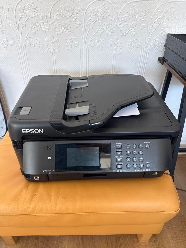 Epson WorkForce WF-7710 All-in-One Printer, Faxen, Inkjetprinter, All-in-one, Ophalen of Verzenden