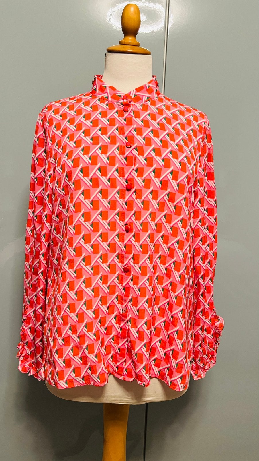 Marc Cain blouse maat N4 / 40., Maat 38/40 (M), Verzenden, Zo goed als nieuw, Marccain