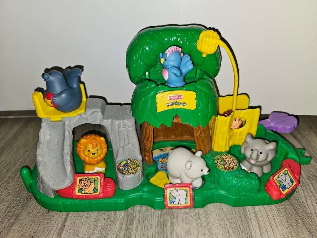 Fisher-Price Little People Dierentuin met geluid, Ophalen of Verzenden