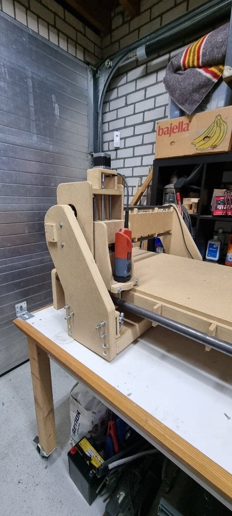 CNC Frees ZEFBOUW MDF, Doe-het-zelf en Verbouw, Gereedschap | Freesmachines, Ophalen, Zo goed als nieuw, Elektrisch, Bovenfrees