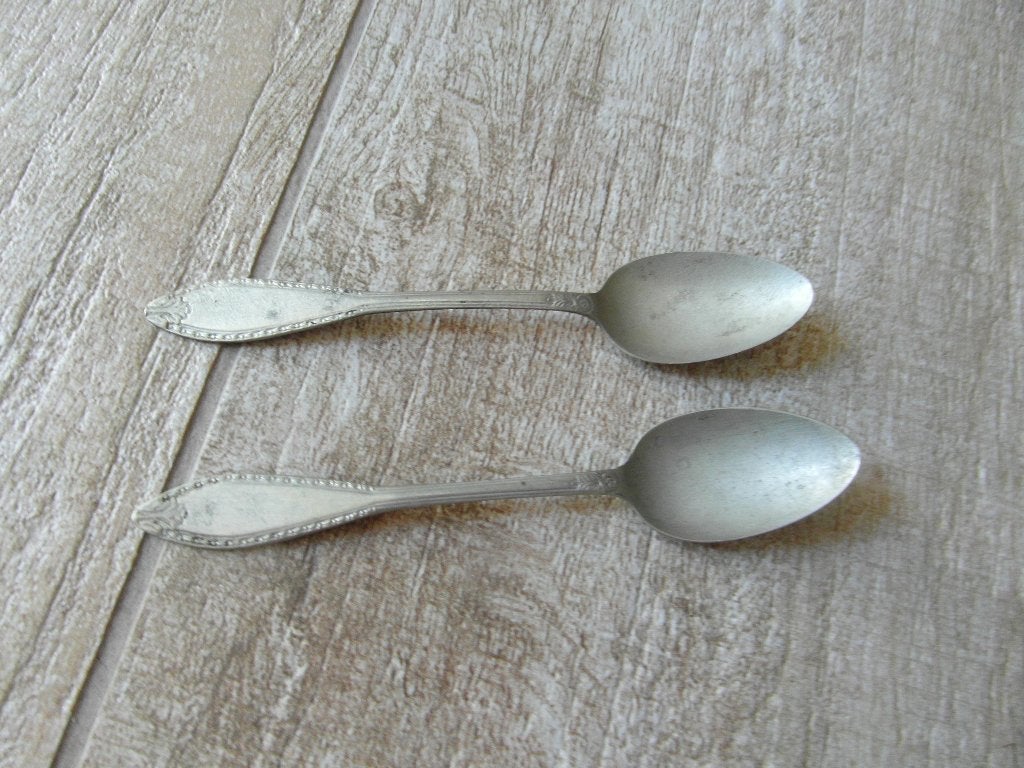 2 antieke thee lepeltjes, Ophalen of Verzenden