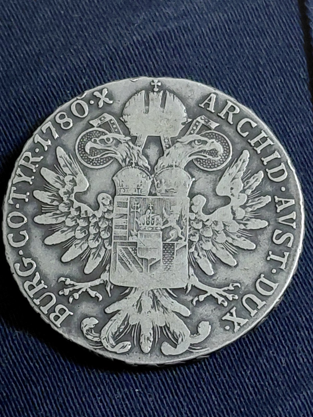 Oostenrijkse Rijk 1 Thaler 1780 Maria Theresia  - Zilver., Postzegels en Munten, Munten | Europa | Niet-Euromunten, Verzenden