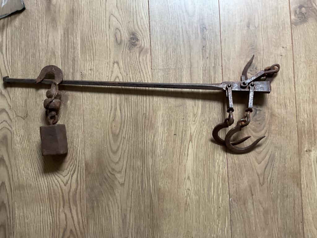 Ouderwetse weeginstrument, Antiek en Kunst, Ophalen