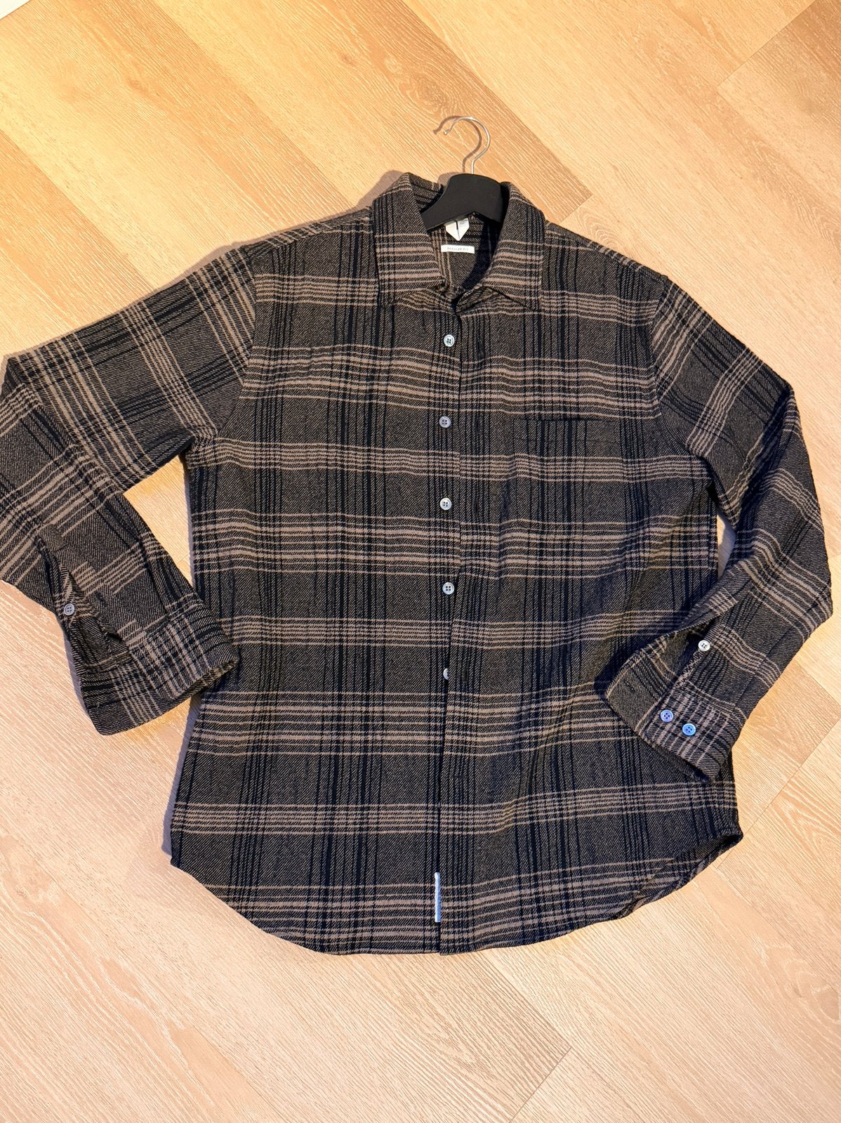 Arket shirt bruin maat S, Ophalen of Verzenden, Nieuw, Bruin, Halswijdte 38 (S) of kleiner
