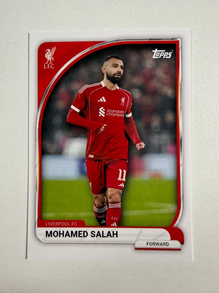 19 Mohamed Salah Collectors Tin Liverpool 2025-26, Ophalen of Verzenden, Nieuw, Buitenlandse clubs, Poster, Plaatje of Sticker
