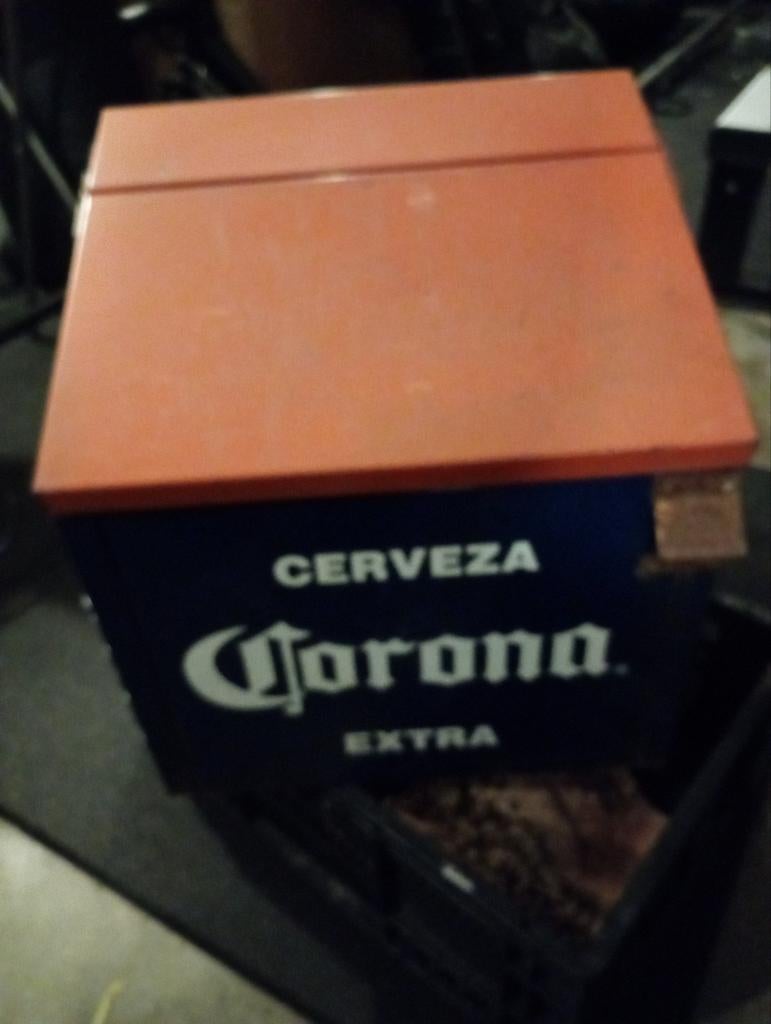Corona Cooler Koelbox mancave item - Vintage Stijl, Ophalen, Gebruikt, Koelelement