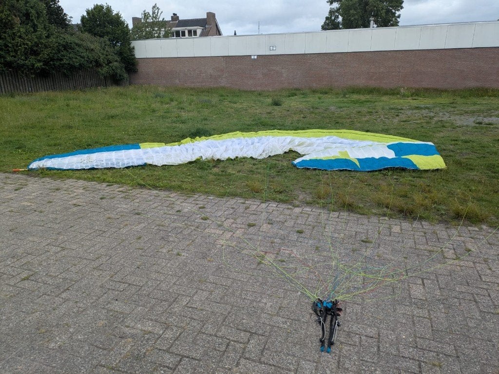 Paragliding scherm, Sport en Fitness, Ophalen of Verzenden, Scherm