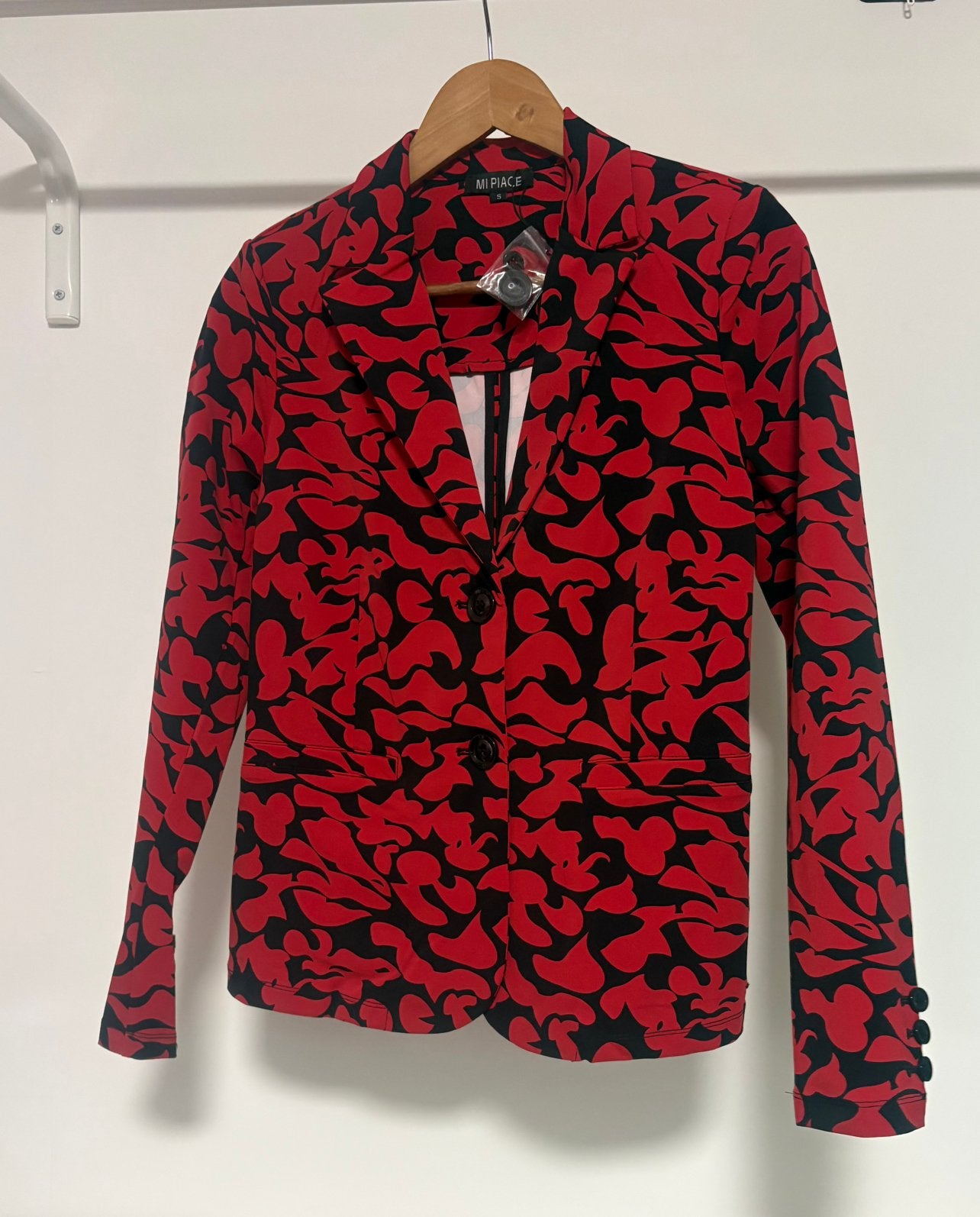 Mi Piace travelstof blazer maat S, Meerkleurig, Nieuw, Ophalen of Verzenden, Jasje
