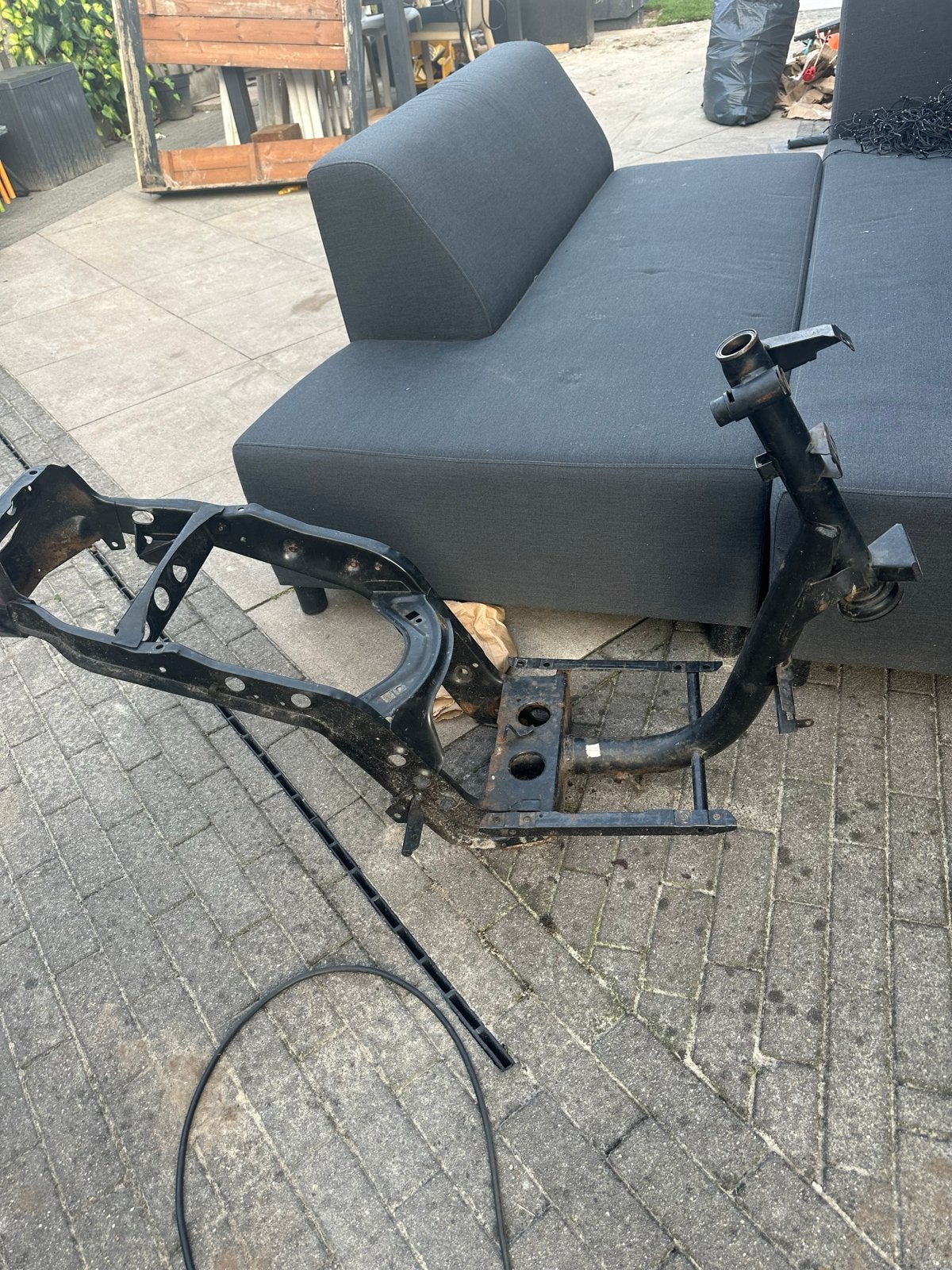 Piaggio Zip frame zonder kenteken, Ophalen of Verzenden, Gebruikt, Frame, Piaggio