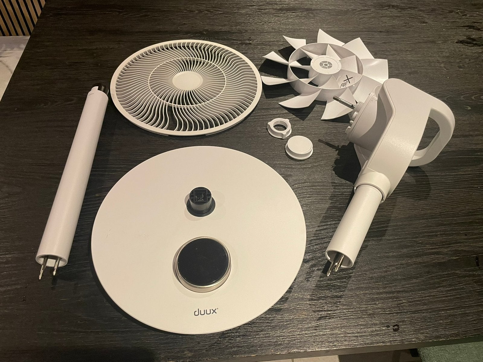 Duux Whisper Flex wit defect onderdelen, Witgoed en Apparatuur, Ventilatoren, Ophalen of Verzenden, Zo goed als nieuw, Statiefventilator