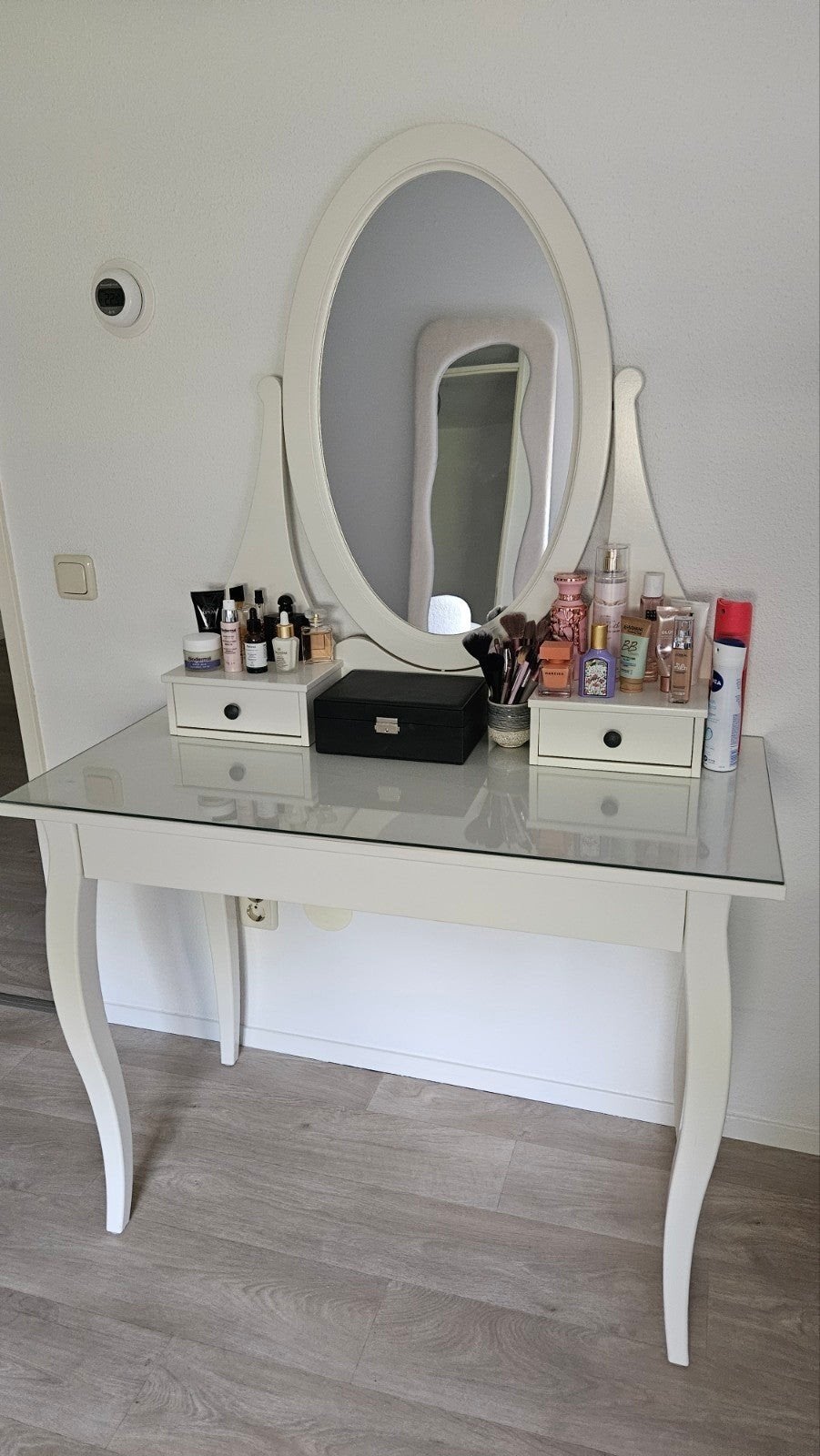 IKEA Kaptafel met spiegel, Ophalen, Gebruikt