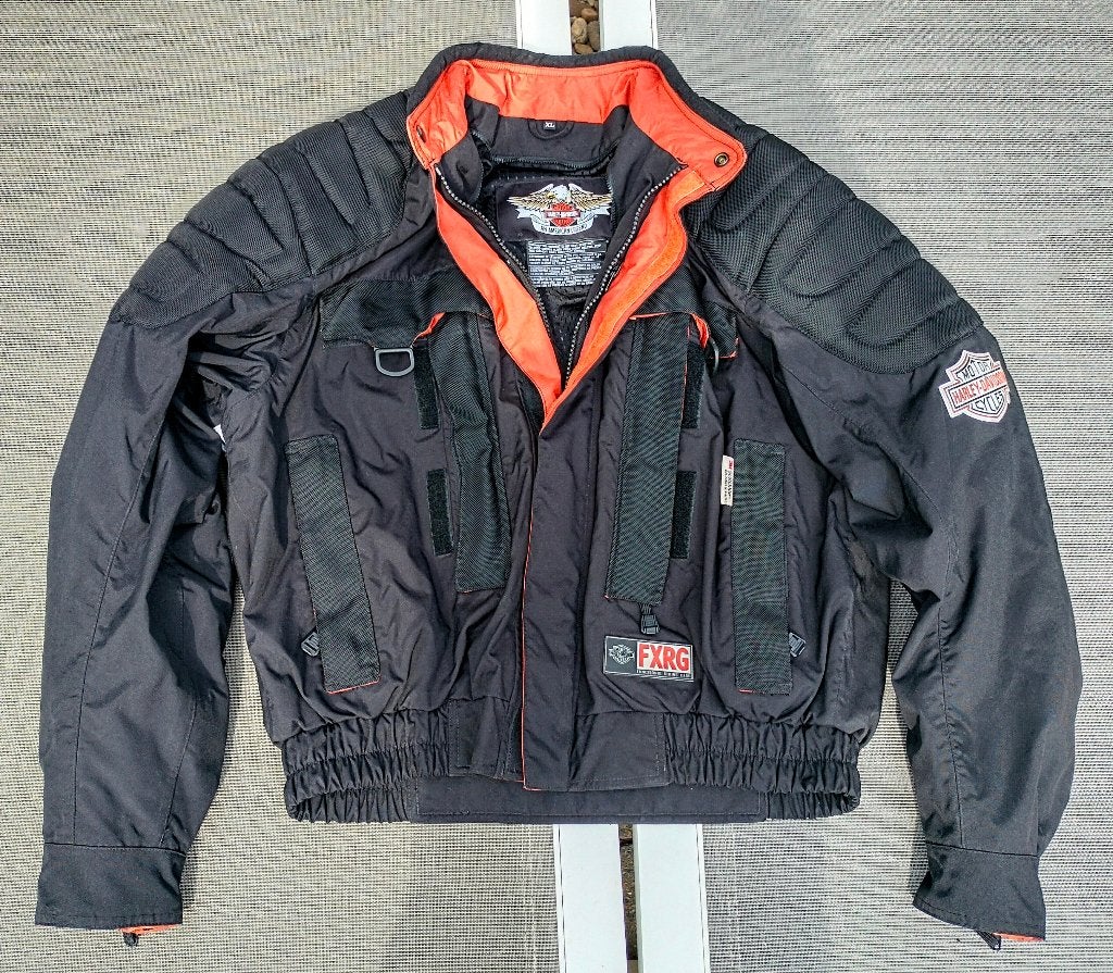 Harley Davidson Motorvest FXRG, Harley-Davidson, Jas | textiel, Heren, Ophalen of Verzenden
