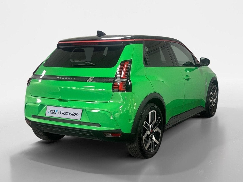Renault 5 comfort range techno 52 kWh AUTOMAAT NAVI AIRCO CA, Auto's, Renault, 12 maanden, Stof, Gebruikt, Geïmporteerd