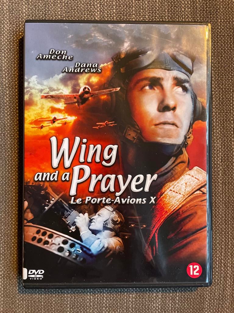 Wing and a Prayer dvd - Oorlogsdrama WOII, Vanaf 12 jaar, Ophalen of Verzenden, Zo goed als nieuw, Historisch of Kostuumdrama