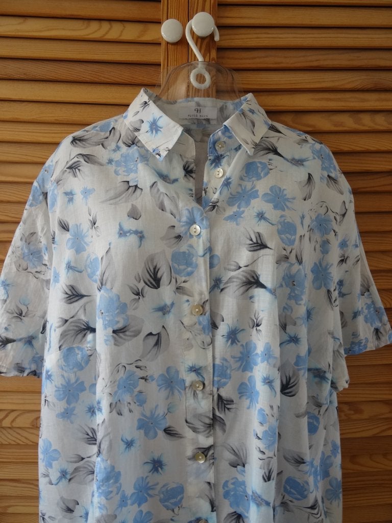 Peter Hahn blouse mt 44 - 100 % katoen, Maat 42/44 (L), Zo goed als nieuw, Peter Hahn, Verzenden