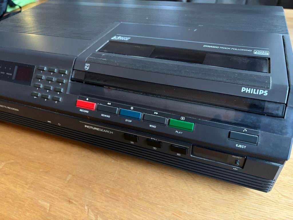 Philips VR2324 Video 2000-speler/recorder, Ophalen, Gebruikt, Video 2000-speler of -recorder