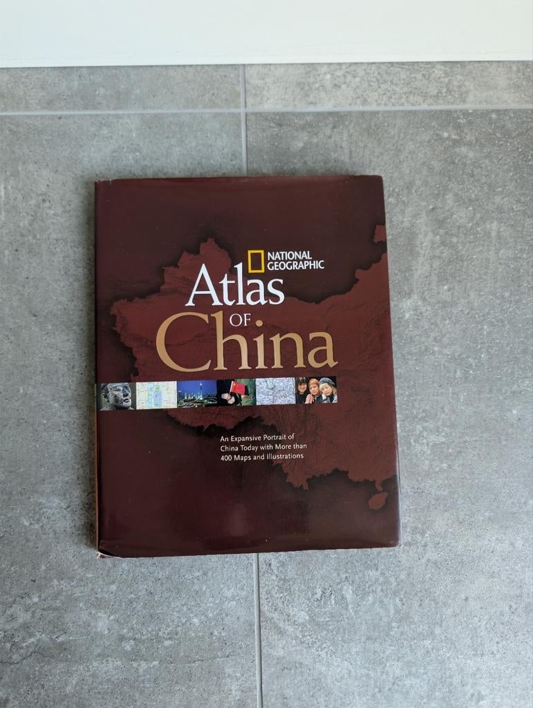 National Geographic Atlas of China - Gedetailleerde Kaarten, Overige atlassen, Overige gebieden, 2000 tot heden, Ophalen of Verzenden
