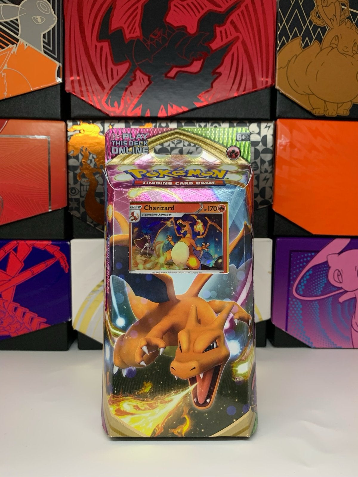Pokémon TCG: Charizard Theme Deck (nieuw), Ophalen of Verzenden, Nieuw, Speeldeck