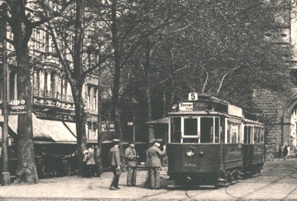 988514 Köln am Rhein Severintor tram PERSIL WÄSCHE REKLAME, Verzamelen, Ophalen of Verzenden, 1920 tot 1940, Ongelopen, Duitsland