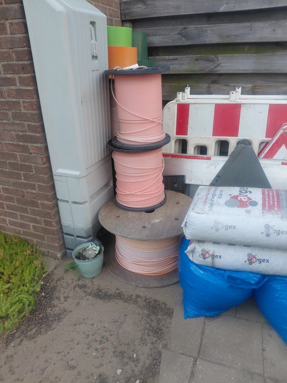 Blaastube - Kabelhaspel met kabel, Ophalen of Verzenden, Nieuw, Overige merken, Kabelhaspel