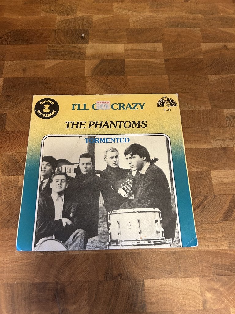 The Phantoms I'll go crazy single, Ophalen of Verzenden, Gebruikt, Pop
