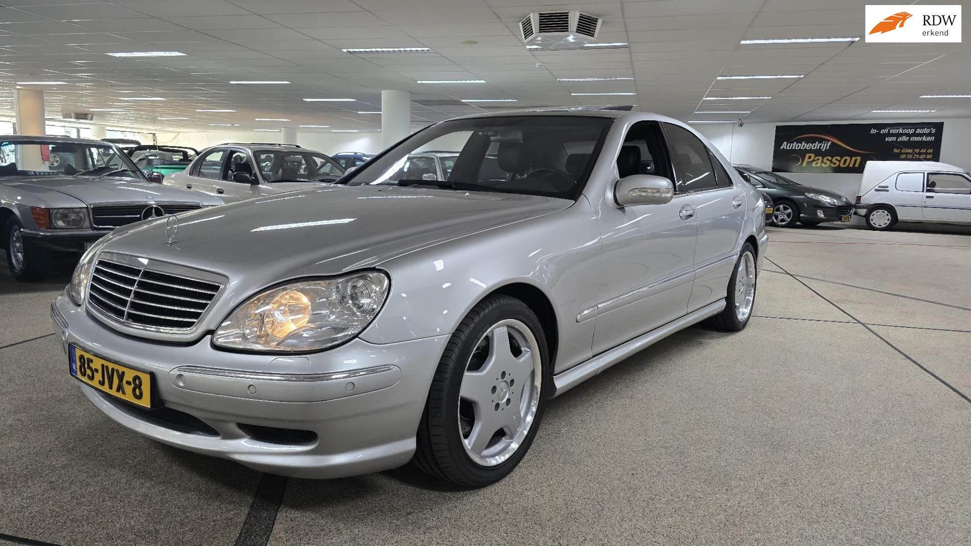 Mercedes-Benz S-klasse AMG 55 Nieuwe Apk! YOUNGTIMER 125.000, Auto's, Automaat, Achterwielaandrijving, Gebruikt, 8 cilinders