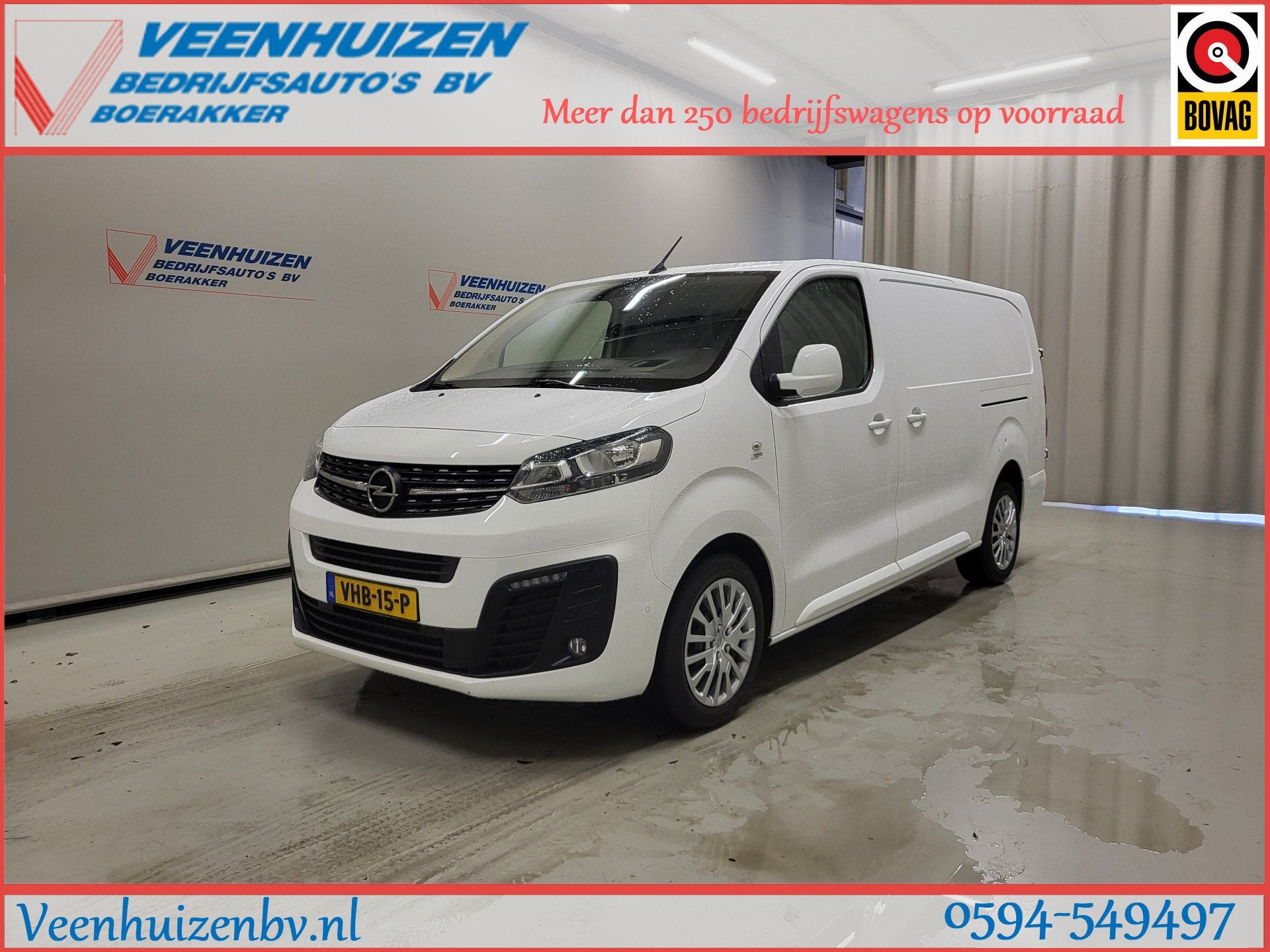 Opel Vivaro 2.0CDTI 177pk L3/H1 Automaat Euro 6! (bj 2020), Auto's, Gebruikt, Euro 6, 4 cilinders, 2500 kg