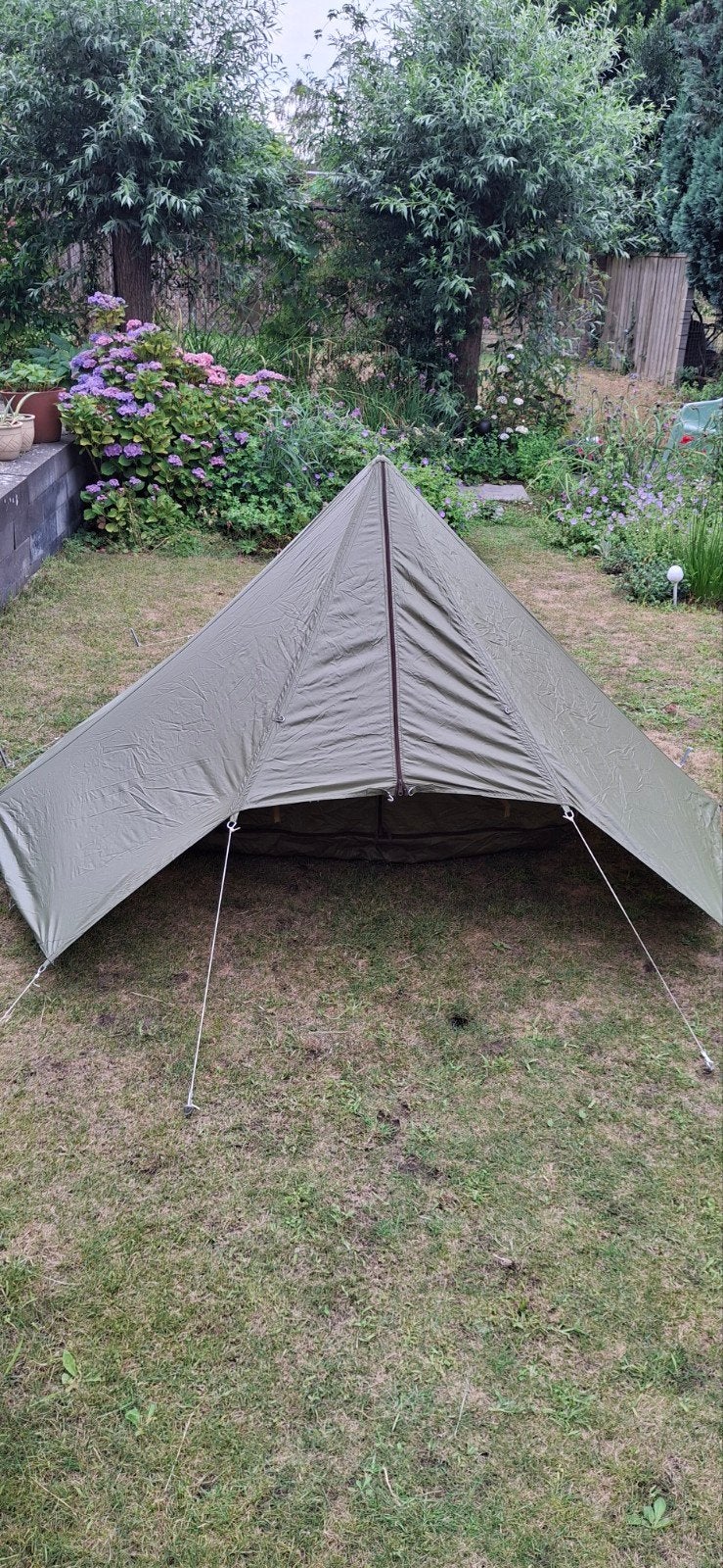 Vintage lichtgewicht Esvo tent 1 a 2 persoons, Caravans en Kamperen, Ophalen, Gebruikt, Tot en met 2