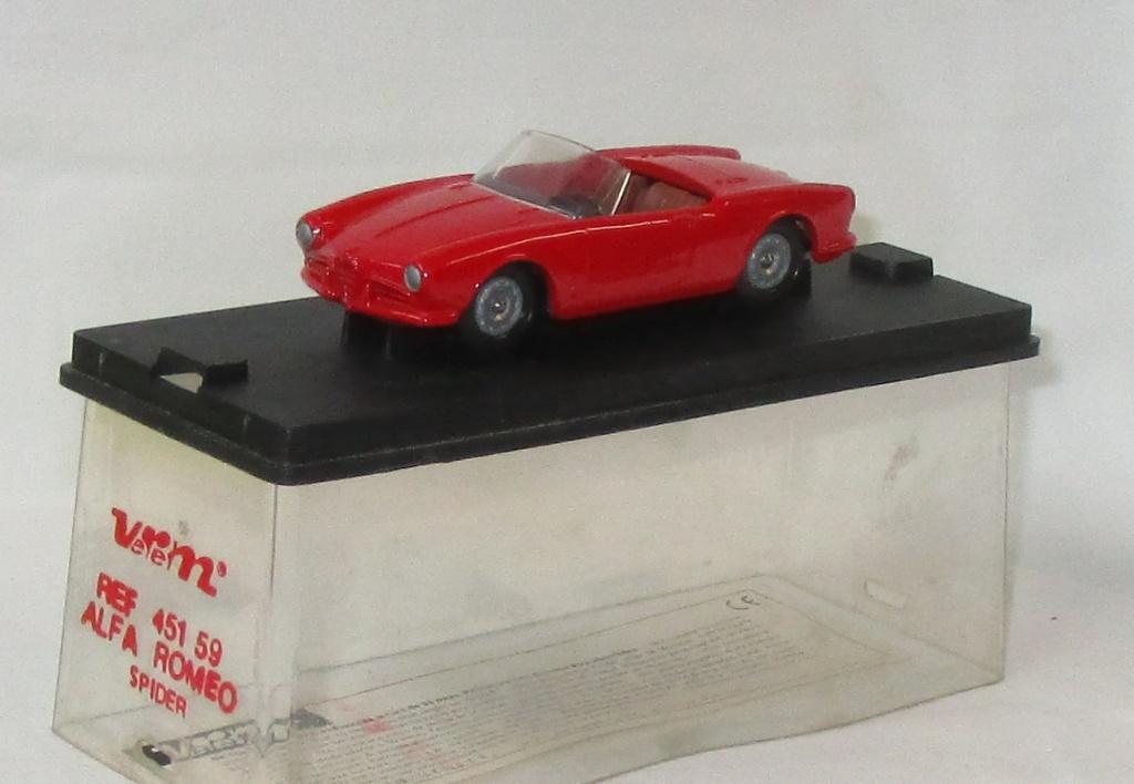 Verem Alfa Romeo Spider, met rood/bruin interieur, Ophalen of Verzenden, Nieuw, Auto, Overige merken