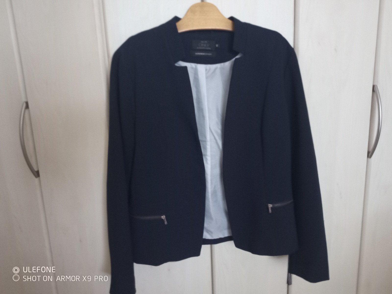 ZGAN donker blauw jasje 40  Witte Veen, Kleding | Dames, Maat 38/40 (M), Blauw, Ophalen of Verzenden, Zo goed als nieuw