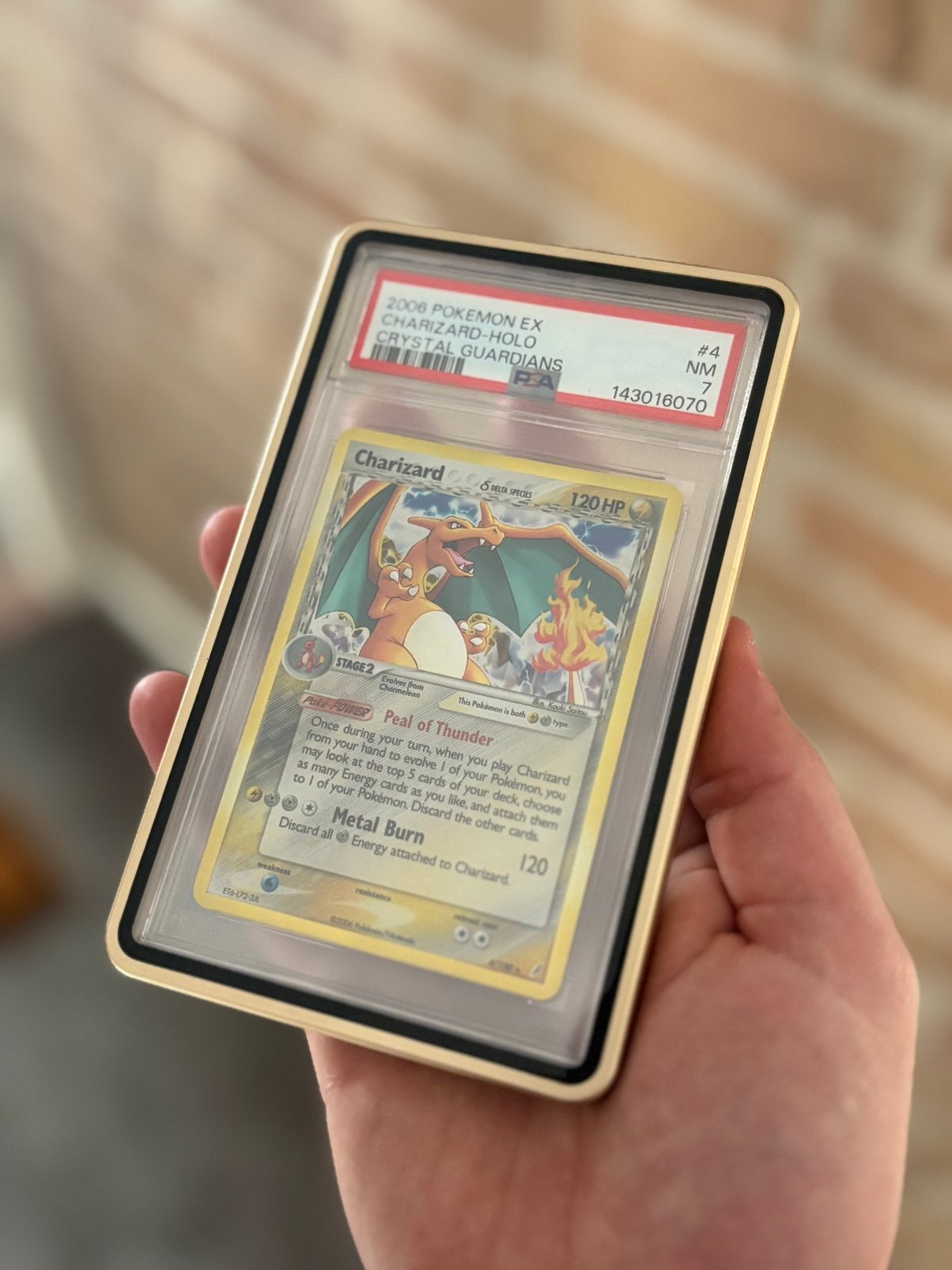 Charizard δ Delta Species (CG 4) Psa 7, Ophalen of Verzenden, Zo goed als nieuw