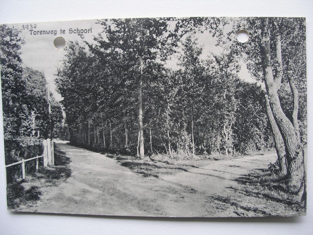 Schoorl, 3 ansichten, Ophalen of Verzenden, 1920 tot 1940, Noord-Holland