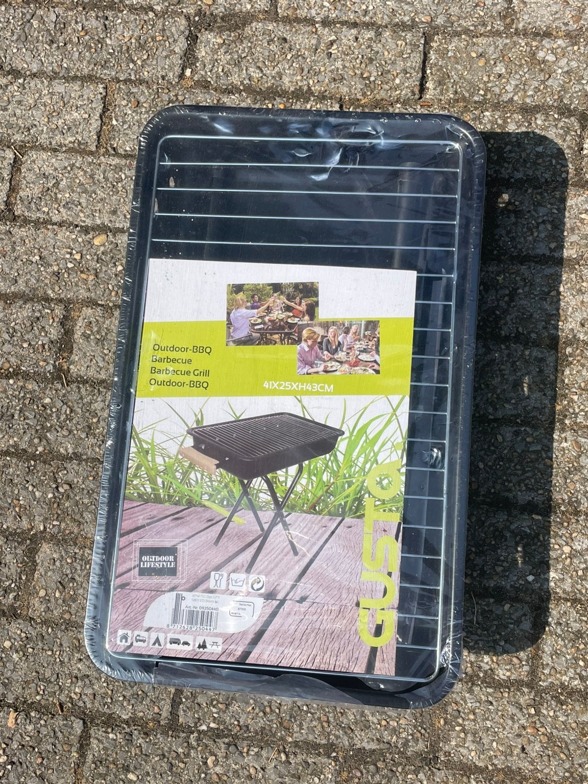 Barbecue op standaard, zonder kolen. Nieuw!, Ophalen, Nieuw