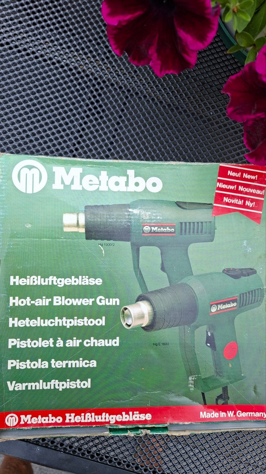 Metabo Heteluchtpistool HG 1500/2 - Zo goed als nieuw, Ophalen of Verzenden, Zo goed als nieuw, Overige typen