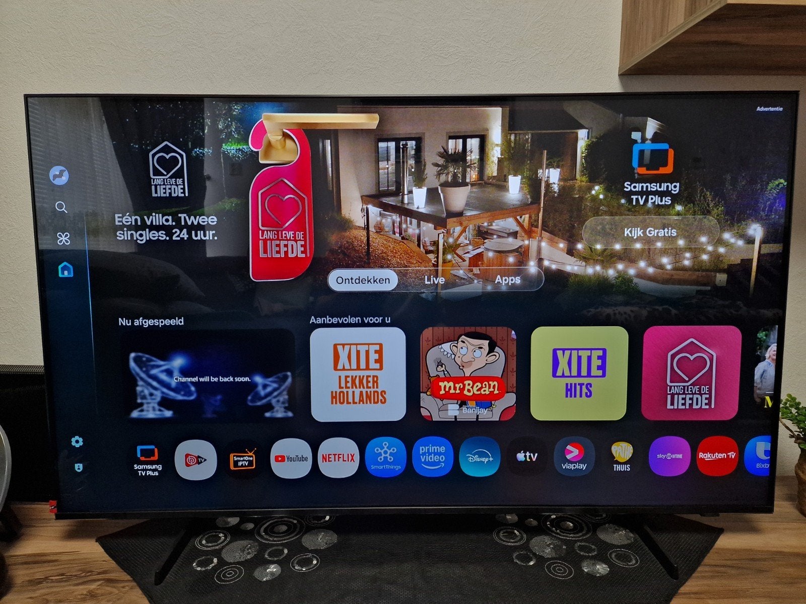 Samsung UE50CU7172 is een Smart tv 50"e, Audio, Tv en Foto, Televisies, Ophalen, LED, 50 Hz, Zo goed als nieuw