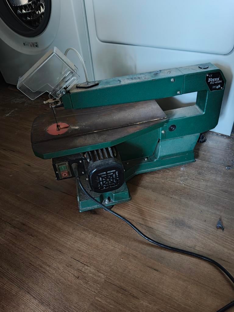 Lint/ figuurzaagmachine, Doe-het-zelf en Verbouw, Gereedschap | Zaagmachines, Ophalen, Gebruikt, Minder dan 600 watt, Minder dan 30 mm