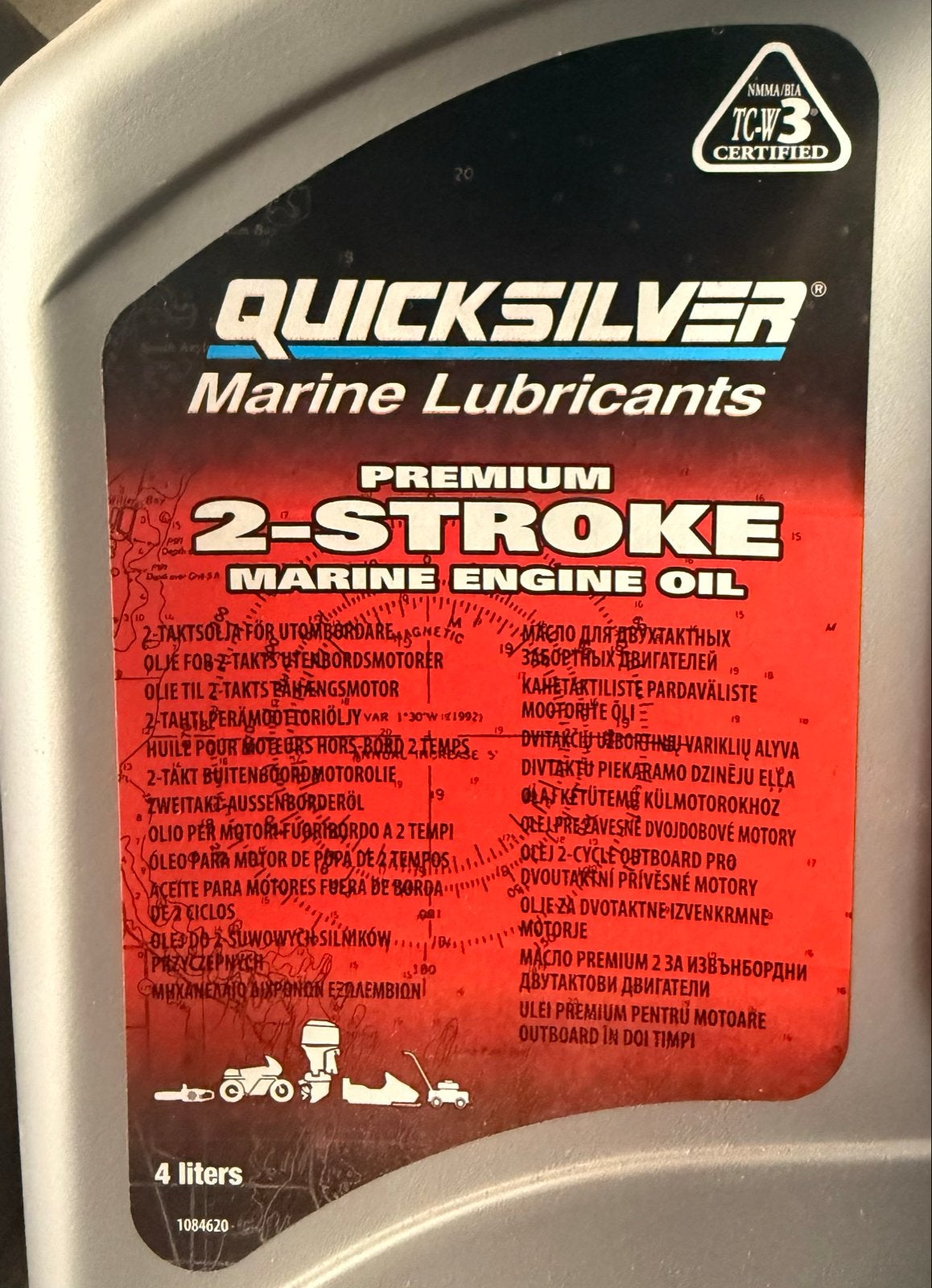 Quicksilver Premium 2-takt - 4L, Watersport en Boten, Ophalen of Verzenden, Nieuw, Motor en Techniek