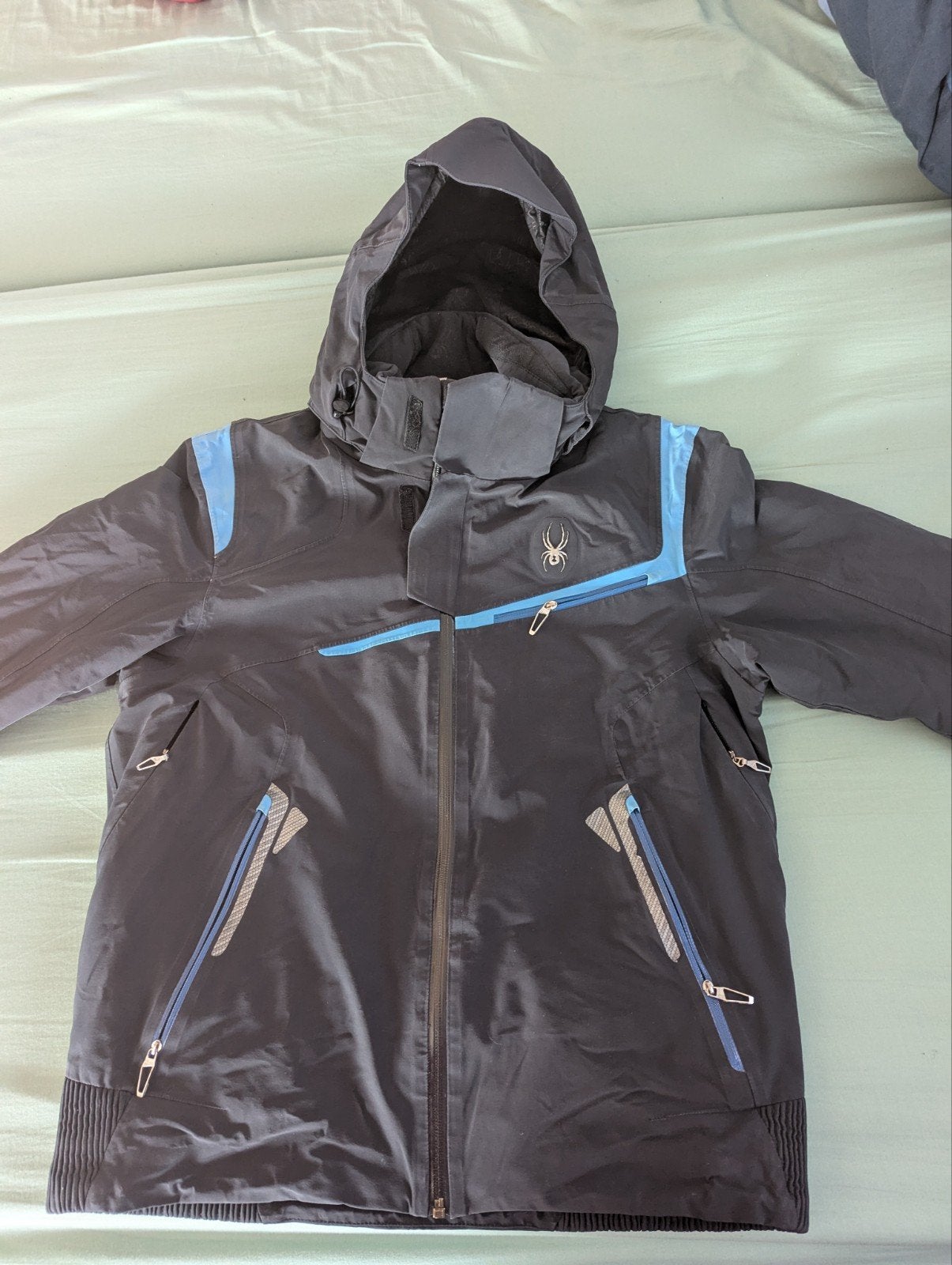 spyder heren medium 48, Maat 48/50 (M), Zwart, Ophalen of Verzenden, Zo goed als nieuw
