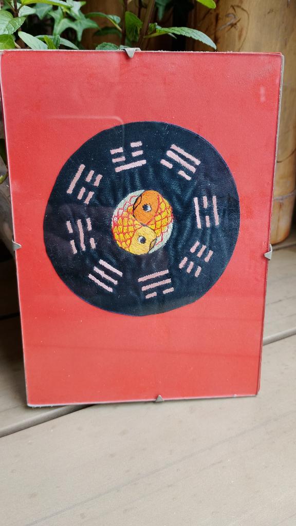 Chinese Bagua symbool fundamenteel diagram in het taoïsme, Ophalen of Verzenden