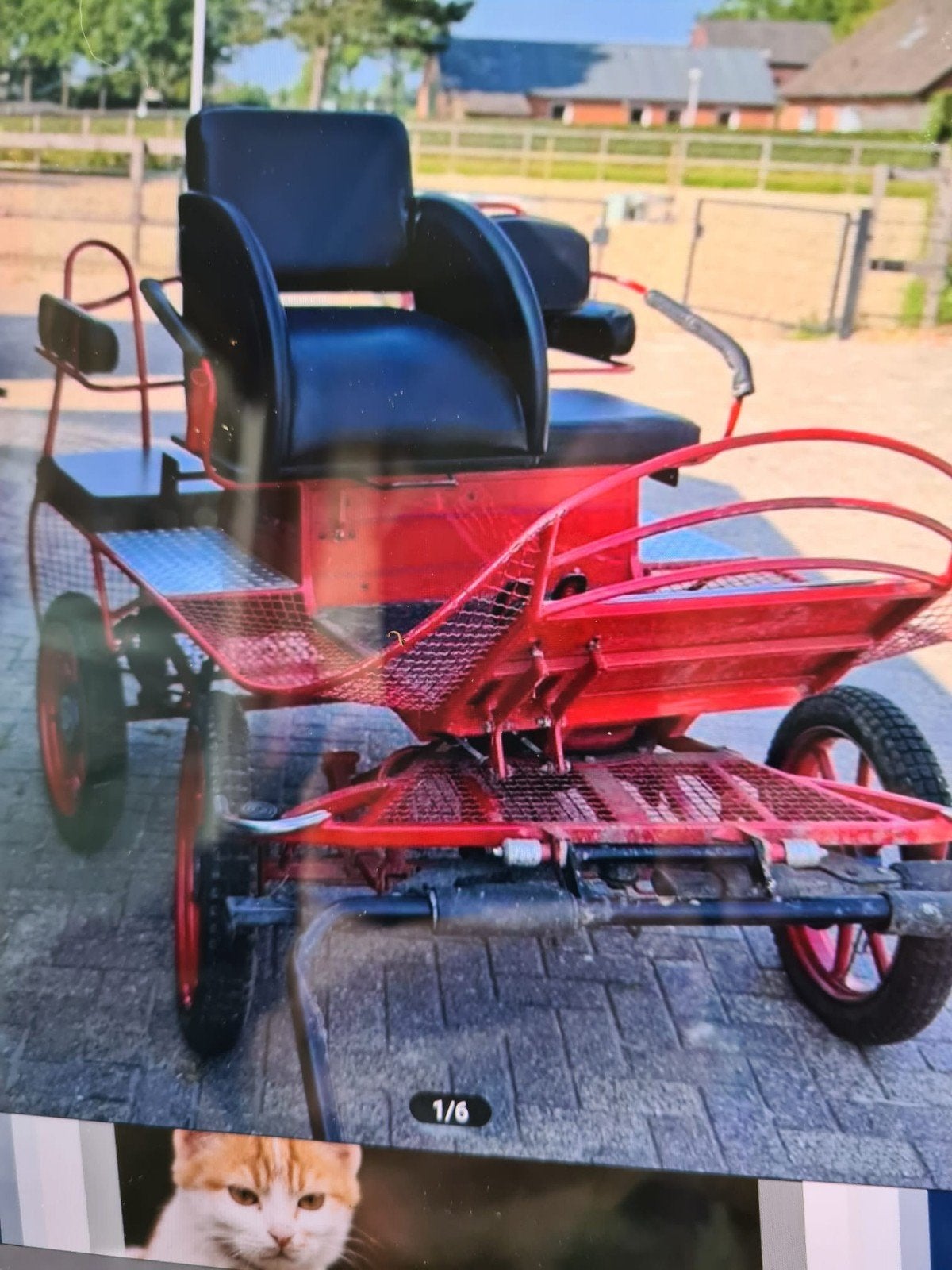 marahton wagen 19 inch pony wagen, Gebruikt, Marathonwagen, Pony