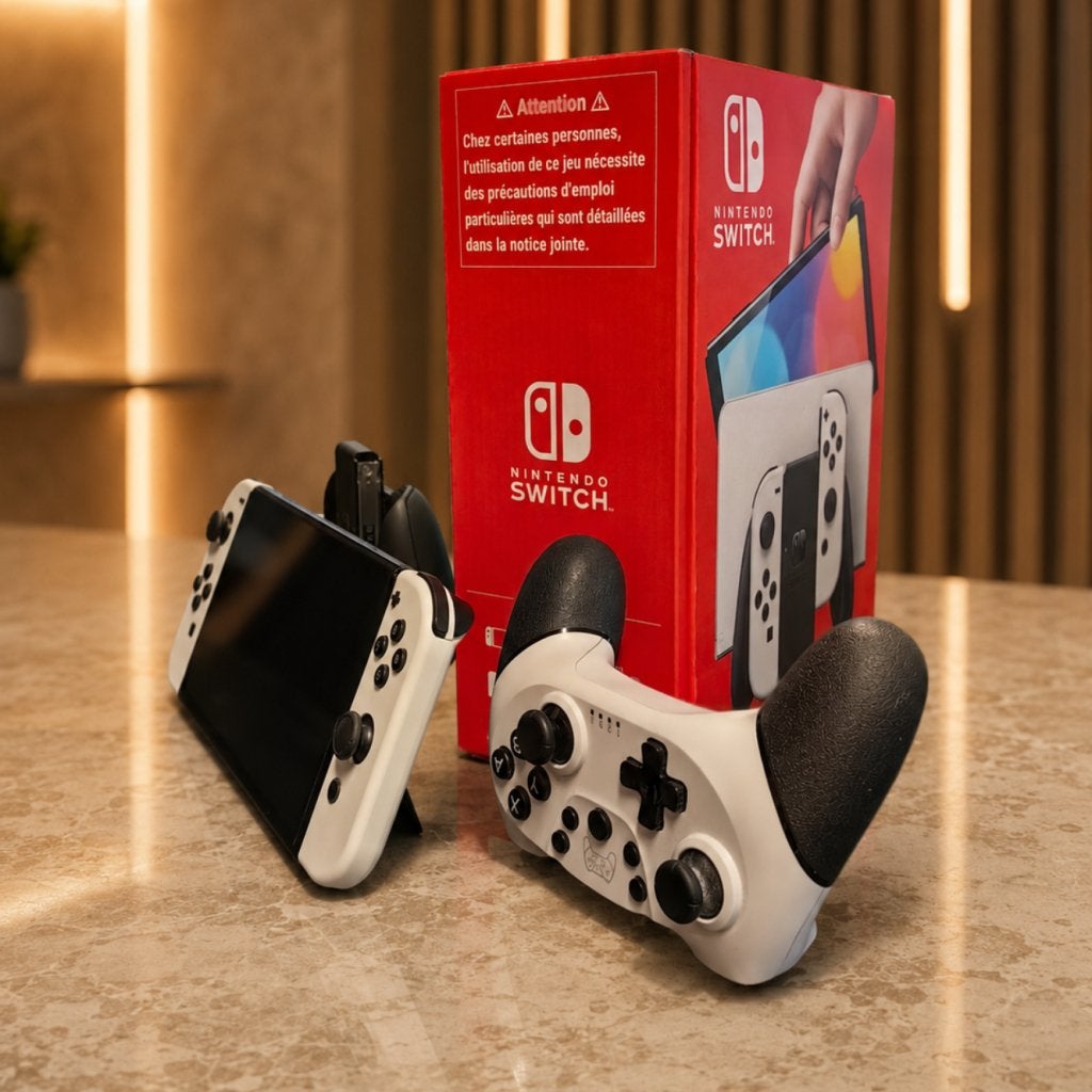 Nintendo Switch Oled 64GB Spelcomputer - In Nette Staat, Spelcomputers en Games, Nintendo, Zo goed als nieuw, Support@nintendo.com