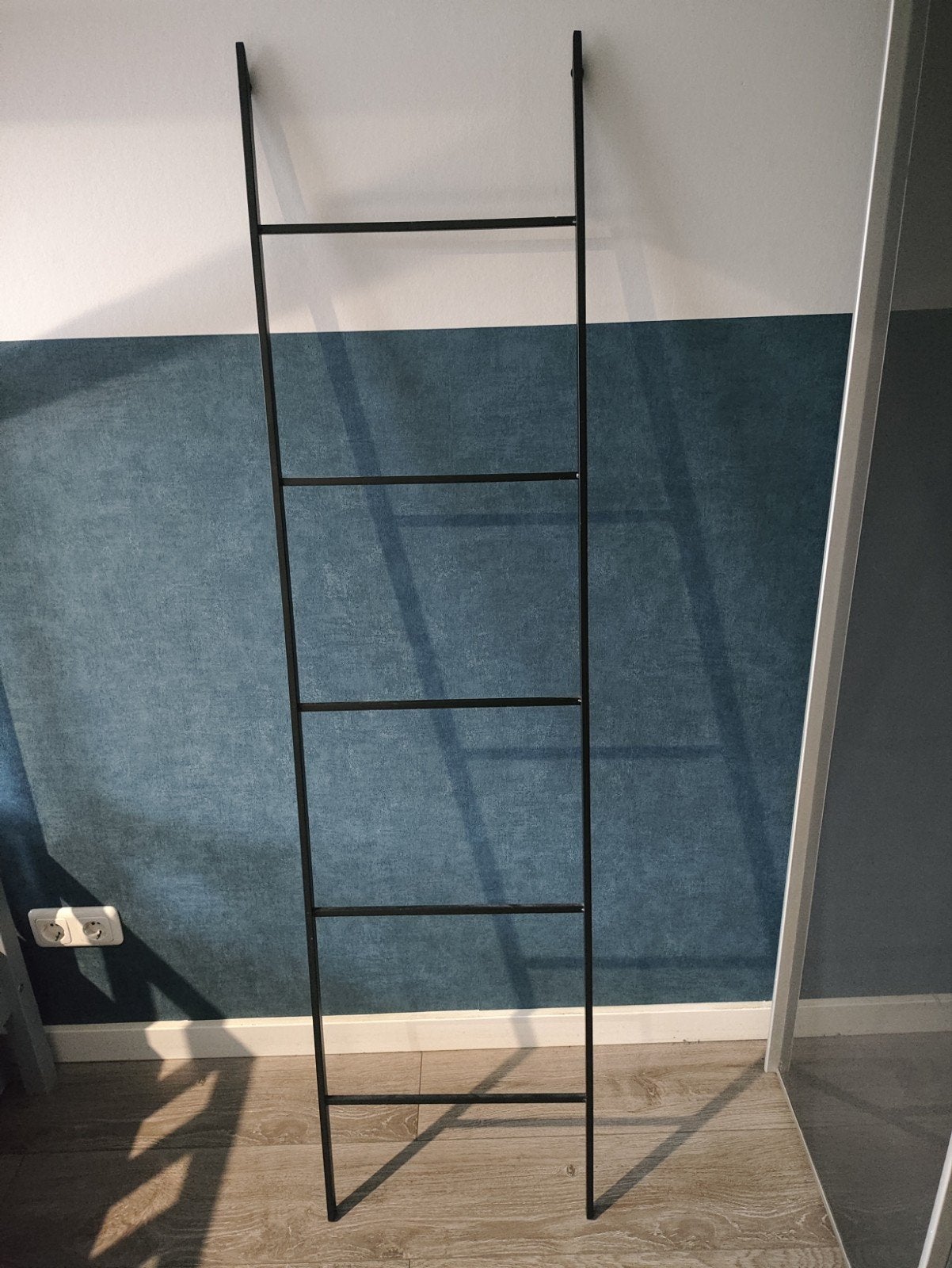 Stalen decoratie trap mat zwart 160 cm 5 tredes, Huis en Inrichting, Ophalen of Verzenden