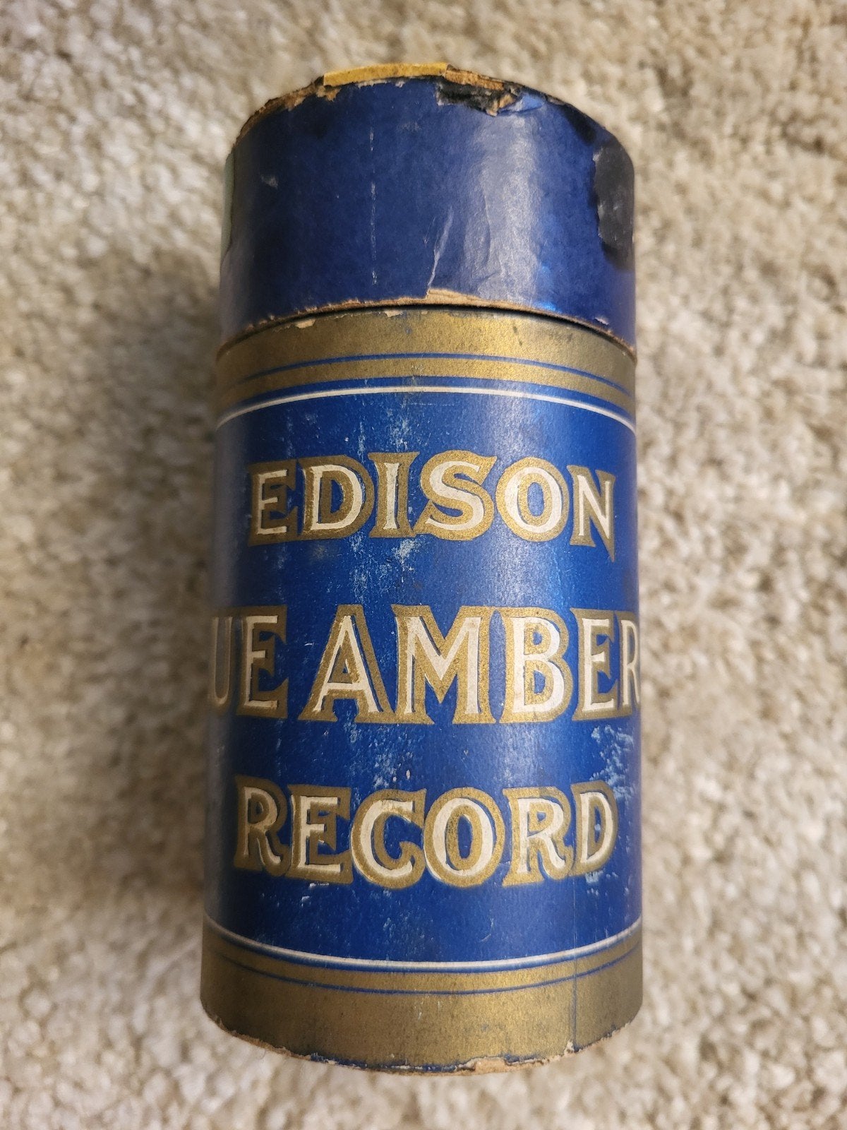 Edison Blue Amberol  nr 1766 - Old Comrades Marines Ban, Ophalen of Verzenden