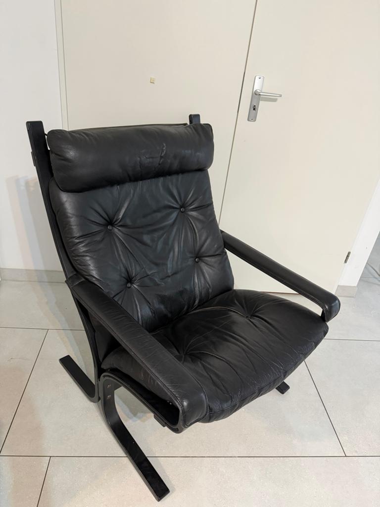 Siesta fauteuil van Ingmar Relling voor Westnofa, jaren 70, Ophalen of Verzenden, Gebruikt, Hout, 75 tot 100 cm