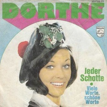 Dorthe - JEDER SCHOTTE. mooie piraat vg+ staat, Verzenden, Zo goed als nieuw, Overige formaten, Levenslied of Smartlap