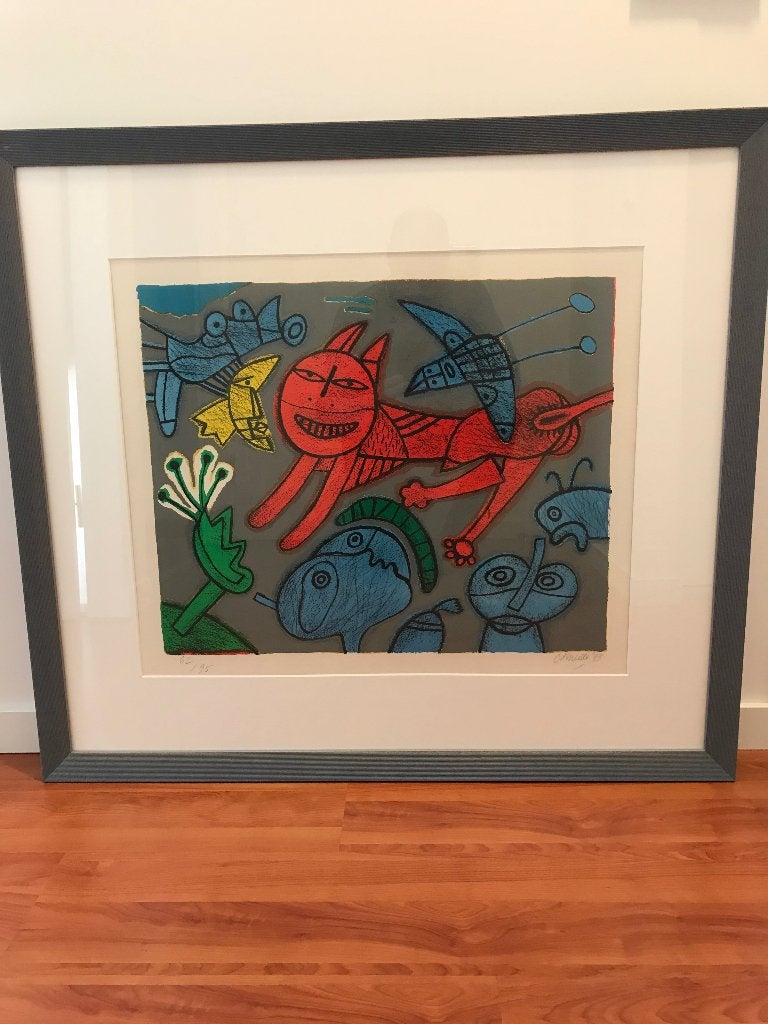 Te koop: Litho Corneille, Antiek en Kunst, Ophalen