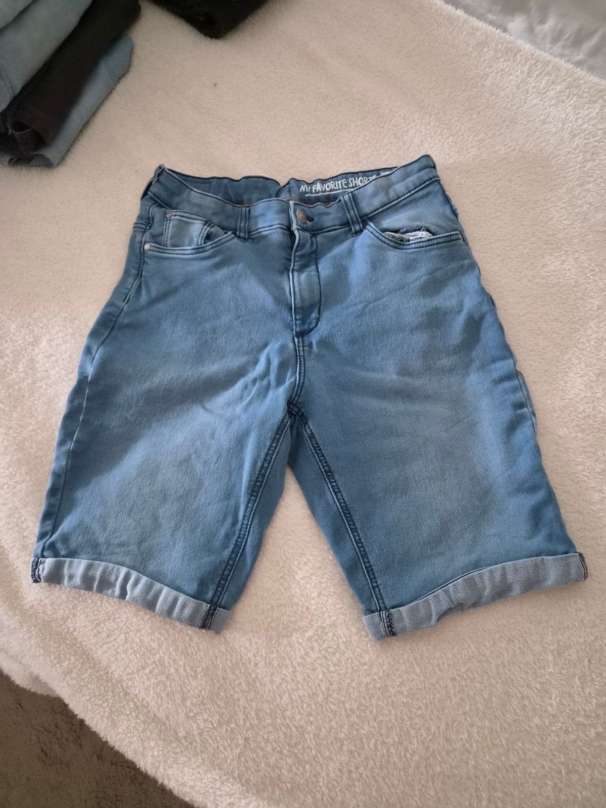 Hema korte broek jongens maat 158/164, Broek, Ophalen of Verzenden, Zo goed als nieuw, Hema